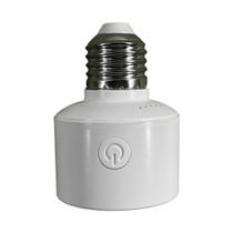 Bocal Adaptador Inteligente Foxlux E27 100W Bivolt Para Automação de Iluminação LED em Luminárias Residenciais e Comerciais