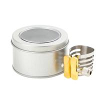 Bocal Ajustável De Aço Inoxidável Para Saxofone Soprano, Alto E Tenor Com Fixação Por Parafuso Único