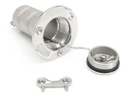 Bocal De Abastecimento (agulheiro) Diesel De 1-1/2 Inox Bocal De Abastecimento (agulheiro) Diesel De 1-1/2 Inox