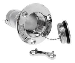 Bocal De Abastecimento (agulheiro) Gasolina De 1-1/2 Inox