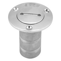 Bocal de Abastecimento Agulheiro Gasolina em Aço Inox 316 38mm com Chave para Barco Lancha Bocal de Abastecimento Agulheiro Gasolina em Aço Inox 316 38mm com Chave para Barco Lancha
