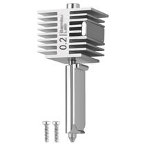 Bocal de aço inoxidável Hotend Upgrade de 0,2 mm para BambuLab A1 Bocal de aço inoxidável Hotend Upgrade de 0,2 mm para BambuLab A1