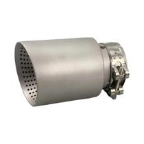 Bocal De Escape Em Aço Inoxidável Fosco De Grande Diâmetro 89mm 101mm 114mm Sistema De Silenciador