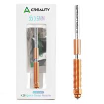 Bocal de impressora 3D Creality K2 Plus 0,6 mm em liga de cobre/aço