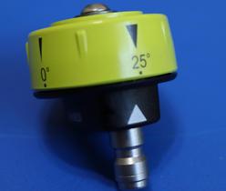 Bocal de lavagem de alta pressão RYOBI 5 em 1 para gás/eletricidade 3300psi Bocal de lavagem de alta pressão RYOBI 5 em 1 para gás/eletricidade 3300psi
