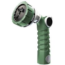 Bocal de mangueira de jardim Restmo Heavy Duty Metal 7 padrões verdes Bocal de mangueira de jardim Restmo Heavy Duty Metal 7 padrões verdes