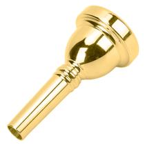 Bocal De Metal Dourado Profissional Resistente Para Trombone 12c