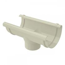 Bocal De Saida Para Calha Tigre Aquapluv 125Mm Bege