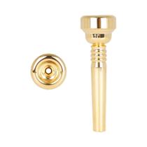 Bocal De Trompete 17C Banhado a Ouro, Acessório De Instrumento Musical De Latão De Alta Qualidade,