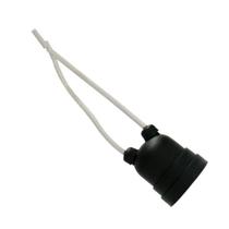 Bocal E27 Foxlux Pendente com Rabicho Preto Kit com 50 Unidades para Instalação de Iluminação