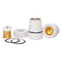 Bocal E27 Porcelana Para Tempo Decorlux