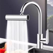 Bocal EXTENSOR De Alta Pressão Para Pia Torneira Banheiro Cromada Cascata Rotação 360 4 Modos Com Kit Instalação