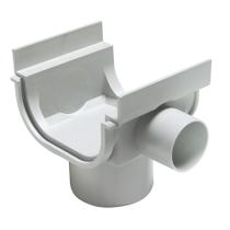 Bocal Lateral para Calha Piso Tigre 2 Saidas DN130X75