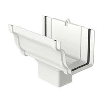 Bocal P/Calha Tigre Retang.Moldura Branco Bocal P/Calha Tigre Retang.Moldura Branco