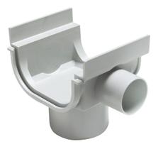 Bocal para Calha de Piso Reforçada com Saída Inferior e 2 Laterais 130X75 - Tigre - 32030831 - Unitário