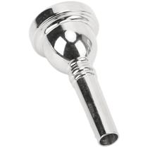 Bocal Para Trombone 12C Metal Resistente Profissional Cromado