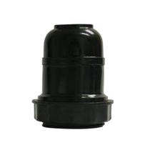 Bocal Pendente para Abajur Plastico Preto Foxlux