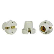 Bocal Porcelana E14 250V 1A Fixo de Teto Branco G20 Bocal Porcelana E14 250V 1A Fixo de Teto Branco G20