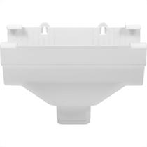 Bocal Saida Da Calha Astra 75Mm Pvc Branco Cal/Boc*Br