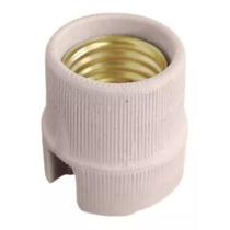 Bocal Soquete Com Alça E Borne Porcelana E27 Fertak