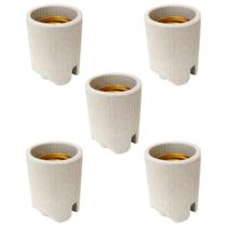 Bocal Soquete De Porcelana Borne Embutido E27 05 Un