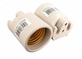 Bocal Soquete Porcelana Mt2303 Decorlux E27 Liso Spot 250v