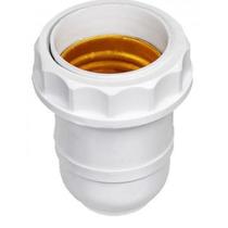 Bocal Termoplástico Para Abajur E27 Branco G20 Bocal Termoplástico Para Abajur E27 Branco G20