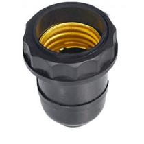 Bocal Termoplastico Para Abajur E27 Preto G20 Bocal Termoplastico Para Abajur E27 Preto G20