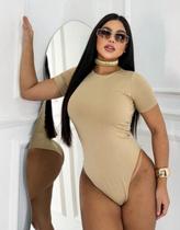 BODDY BORI BODY PRETO FEMININO GOLA canoa DECOTE MANGA curta suplex