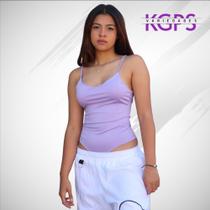 Body Alcinha Básica Casual Tecido Suplex - Lilás Body Alcinha Básica Casual Tecido Suplex - Lilás