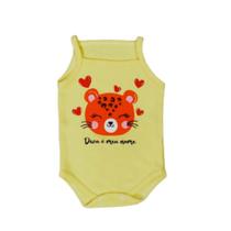 Body Alcinha Bebe Menina Roupa Verão Estampado 100% Suedine Body Alcinha Bebe Menina Roupa Verão Estampado 100% Suedine