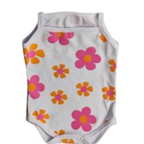 Body Alcinha Bebe Menina Roupa Verão Estampado 100% Suedine Body Alcinha Bebe Menina Roupa Verão Estampado 100% Suedine