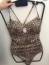 Body Alcinha com Bojo ANIMAL Print- TAMANHO M Body Alcinha com Bojo ANIMAL Print- TAMANHO M
