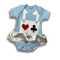 Body Alice Disney Mesverssario Tecido Algodão