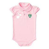 Body America Mg Bebe Recem Nascido Branco Ou Rosa Oficial - Rosa - P (0-3 meses)