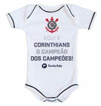 Body Aqui é Corinthians Campeão dos Campeões Oficial - Torcida baby