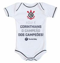 Body Aqui é Corinthians Campeão dos Campeões Oficial - Torcida baby