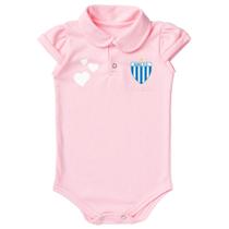 Body Avai Polo Bebe Recem Nascido Branco Ou Rosa Oficial