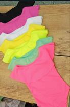 Body babado canelado Body babado canelado