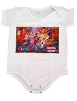 Body Baby Branco Personalizado Viva a Vida É Uma Festa