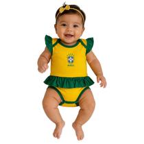 Body Baby Brasil Copa Menina