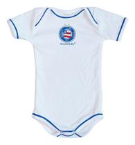 Body Bahia Bebe Recem Nascido Branco Oficial Torcidababy