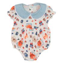 Body Banho De Sol Bebê Menina Piquinique Mini & Co Body Banho De Sol Bebê Menina Piquinique Mini & Co