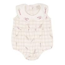 Body Banho de Sol Regata Gola Bipartida Suedine - Lavandas - Mini & Co. Tamanho:2T Body Banho de Sol Regata Gola Bipartida Suedine - Lavandas - Mini & Co. Tamanho:2T