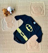 Body Batman Infantil Menino Tendência /Temático/