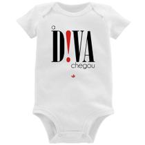 Body Bebê A Diva Chegou - Foca na Moda