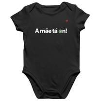 Body Bebê Algodão A mãe tá on! - Foca na Moda Body Bebê Algodão A mãe tá on! - Foca na Moda