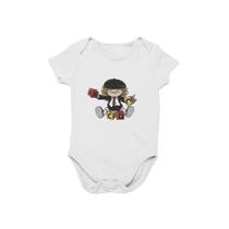 Body Bebê Algodão Angus ABDC Branco
