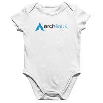 Body Bebê Algodão Arch Linux Logo - Foca na Moda