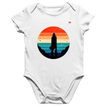 Body Bebê Algodão Astronomia Vintage Sunset - Foca na Moda